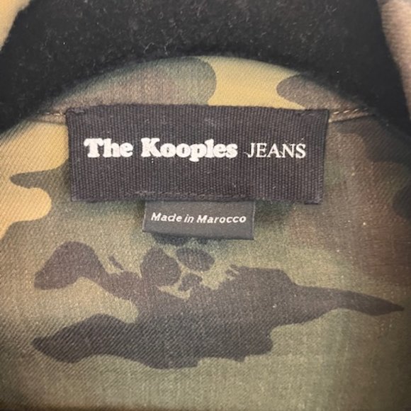 The Kooples Men's Camouflage Scull pattern Shirt Jacket - Picture 9 of 9